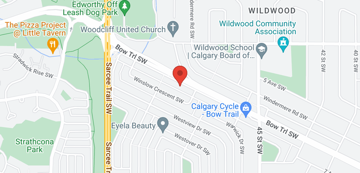 map of 5019 WAVERLEY DR SW